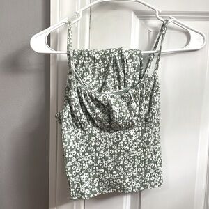 Floral Skirt and Tank top set